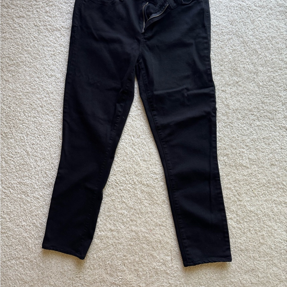 PAIGE Women's Black Skinny Jeans